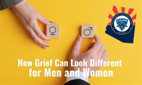 How Grief Can Look Different For Men And Women Cops Arizona