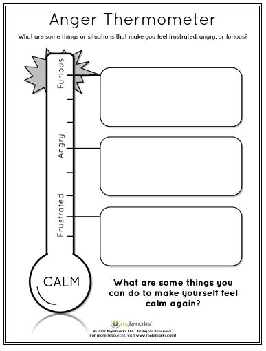 Help Children Identify Anger Triggers And Symptoms With This Worksheet