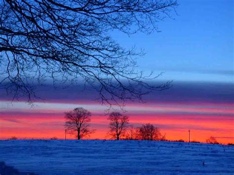 International Wallpaper Beautiful Winter Sunset Pics