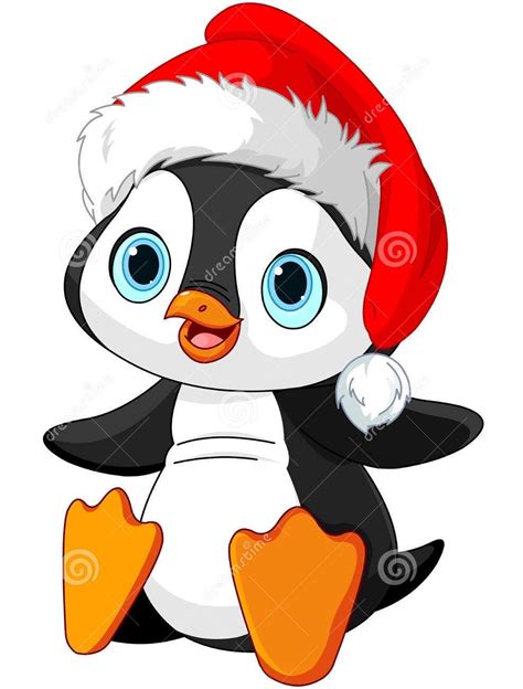 Penguin Christmas Cartoons Christmas Penguin