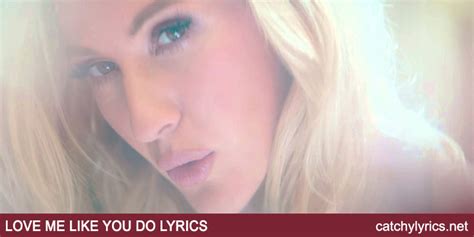 Ellie goulding, diplo, swae lee. Love Me Like You Do Lyrics - Ellie Goulding - Fifty Shades ...