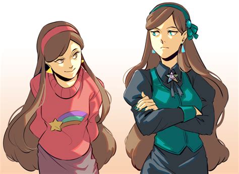 gravity falls mabel and reverse mabel hoạt hình gravity falls hoạt hình