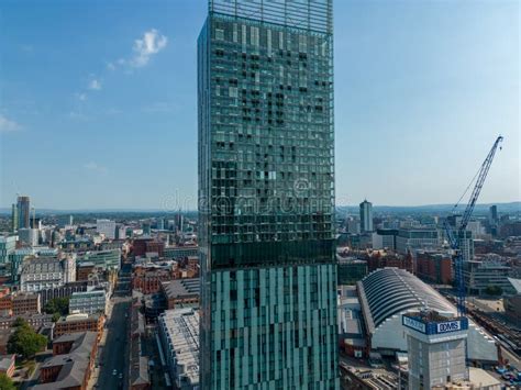 Hilton Hotel In Beetham Tower In Manchester Deansgate Manchester Uk August 16 2022