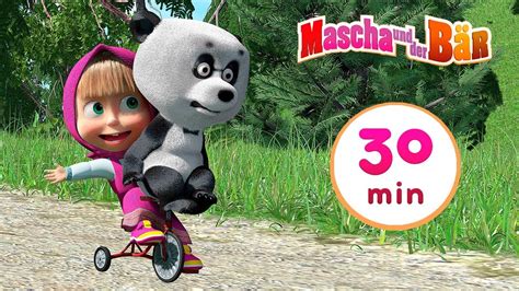 Mascha Und Der Bär 🐼 Mascha Findet Einen Freund 🐯 Sammlung 4 🎬 30 Min Youtube