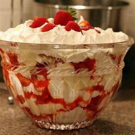 Dessert cannot be simpler and faster than this and once you make it, you would wonder, where was it all this life. 7 Layer Punch Bowl Dessert - QuickRecipes