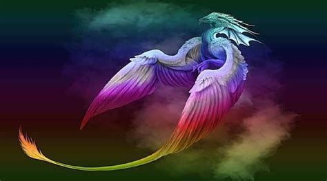 Rainbow Dragon Rainbow Dragon Dragon Fantasy Art Dragons Fantasy