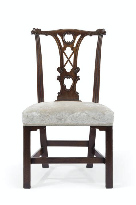 A Set Of Twelve Irish George Iii Mahogany Dining Chairs Circa 1760