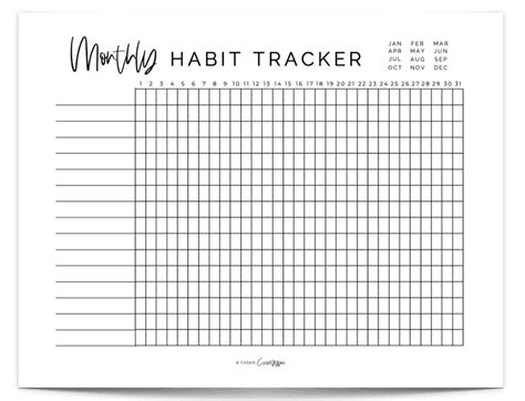 Habit Mood Tracker Chart Printable Pdf Page My Xxx Hot Girl