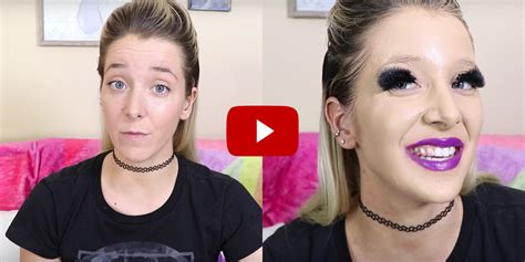 This Woman Layered On 100 Coats Of Every Type Of Makeup And It S As Uncomfortable As It Sounds
