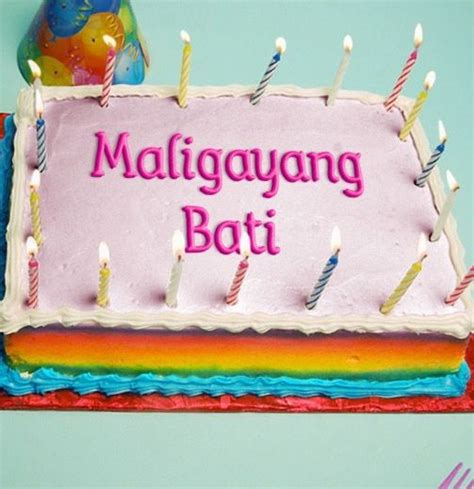 Maligayang Kaarawan Birthday Message Tagalog
