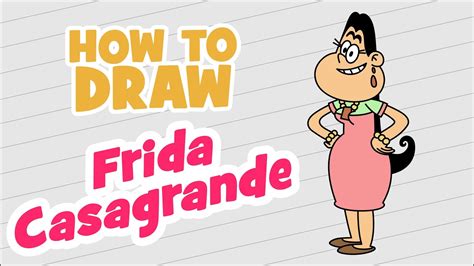 How To Draw Frida Puga Casagrande Como Dibujar A Frida Puga Casagrande Youtube