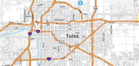 Tulsa Map Collection Oklahoma Gis Geography