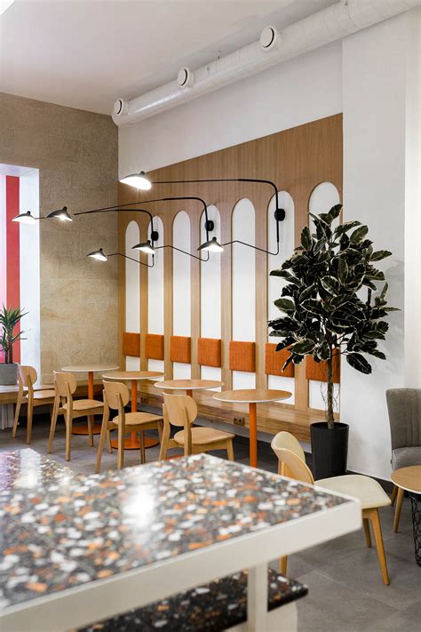 Kofemolka Cafe Interior Dmitry Neal