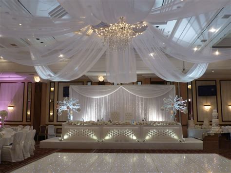 Once, canopy beds were preferred by the upper course that might afford this luxurious piece of furniture. Ceiling Canopy - Wedding Lounge