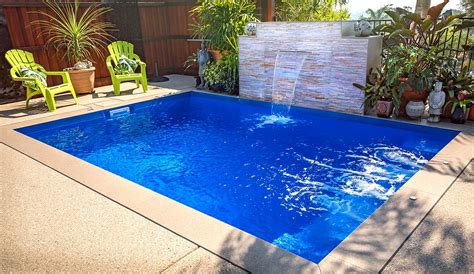 The Platinum Plunge Ideal Compact Plunge Pool Leisure Pools Australia