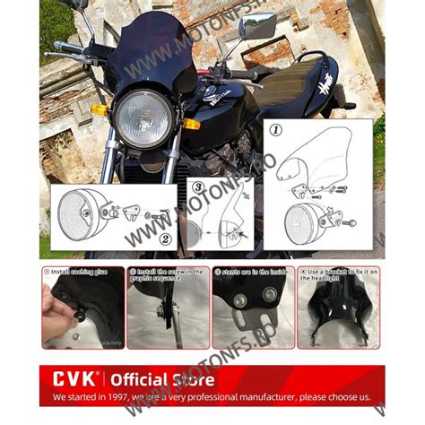 Parbriz Universal Fumuriu Moto Naked Cod PRB5123