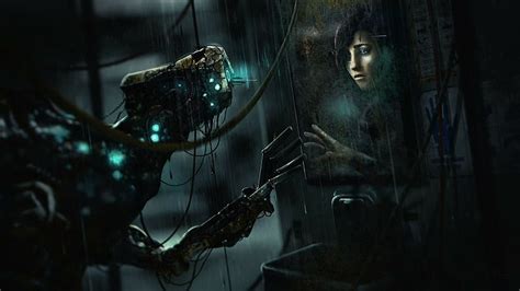 Hd Wallpaper Video Games Artwork Cyberpunk Horror Mirror Soma