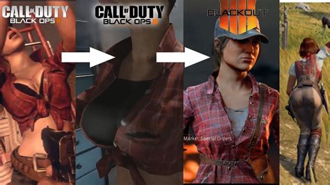 Call Of Duty Black Ops 4 Mistys Bust Nerfedcensored Misty Comparison And Mistletoe Girls