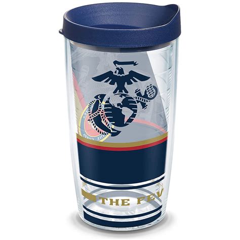 Tervis Marines Forever Proud Tumbler With Lid 16 Oz