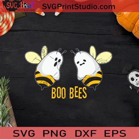 Funny Bees Halloween Boo Costume Svg Bees Boo Halloween Svg