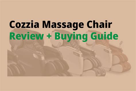 5 Best Cozzia Massage Chair Reviews 2021