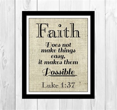Faith Does Not Make Things Easy It Makes Them By Diysignshop
