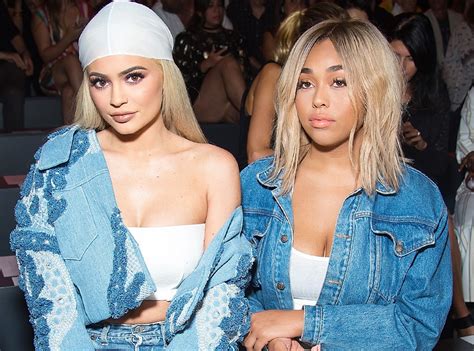 daring in denim from kylie jenner and jordyn woods friendship through the years e news