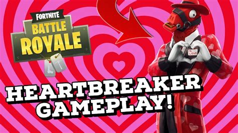 Heartbreaker Skin Gameplay In Fortnite Battle Royale Youtube