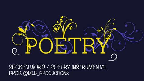 A strong performance will rely on a powerful internalization of the. Poetry / Spoken Word Instrumental - Beat - Background ...