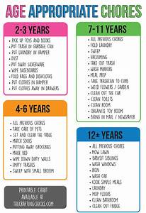 Age Appropriate Chores For Kids The Crafting Chicks