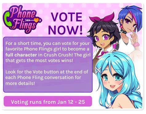 Crush Crush On Twitter Phone Fling Voting Is Happening Now Who Will