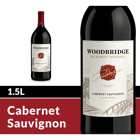 Woodbridge By Robert Mondavi Cabernet Sauvignon Red Wine 15 L Bottle