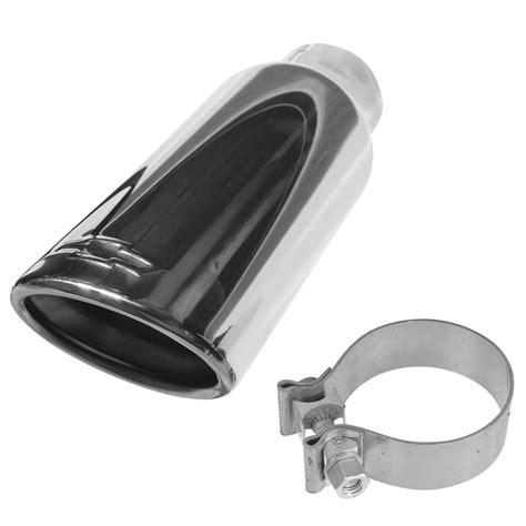 Oem 22799814 Dual Wall Angled Chrome Exhaust Tip For Chevy Silverado