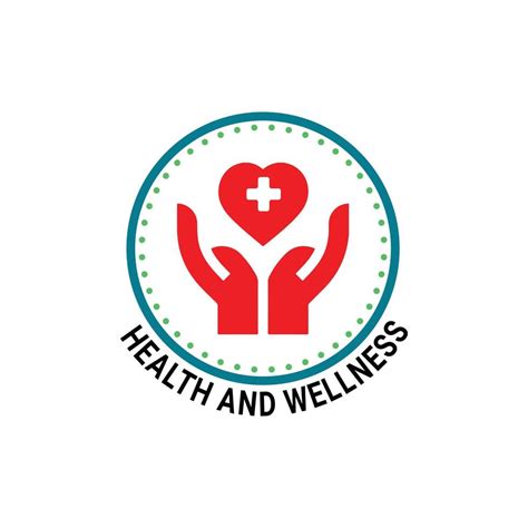 Health And Wellness Logo Design Template Free 20296495 Vector Art At