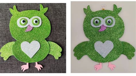 How To Make Owl Quick And Easy Make Owl Craft Youtube