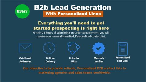 Write Personalized First Lines And Do B2b Lead Generation By Umair