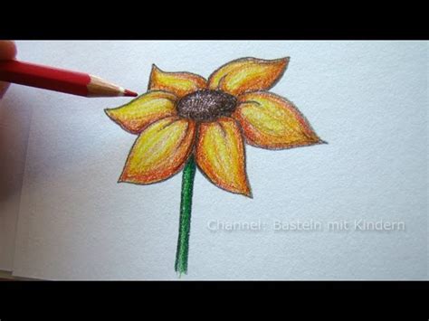 1.7 obst nicht nur zum essen. Zeichnen lernen: Blume zeichnen - Blumen malen lernen ...
