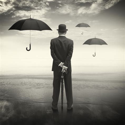 Umbrella Man Umbrella Photography Surrealism Photography Portrait