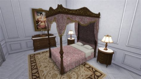 Delicious Slumber Bed Xv From Ts3 By Thejim07 At Mod The Sims Sims 4