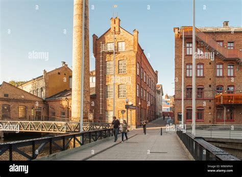 The Old Industrial Landscape In Norrkoping Norrkoping Is A Historic