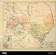 East Africa Protectorate and Uganda (1898 Stock Photo - Alamy