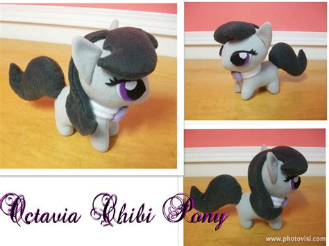 Octavia Chibi Pony Plushie By Happybunny86 On Deviantart