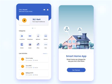 Smart Home App Search By Muzli