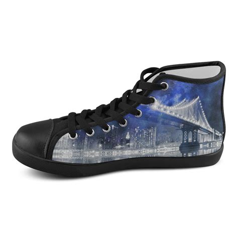 New New York City Mens High Top Canvas Shoes Model 002 Id D227150