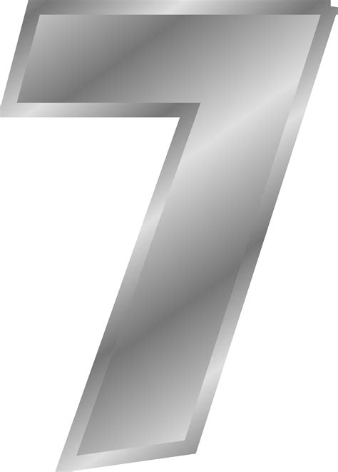 Number 7 Png Images Transparent Background Png Play