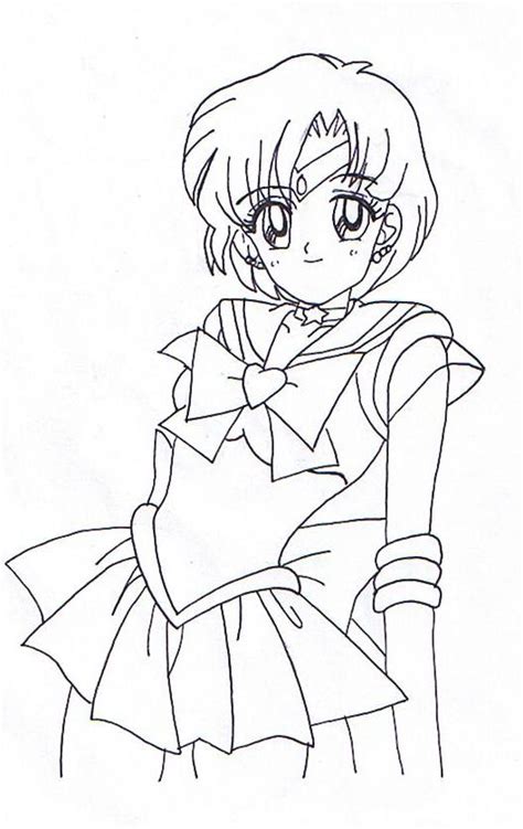 Download and print these sailor mercury coloring pages for free. Sailor Mercury by Allexaire on DeviantArt