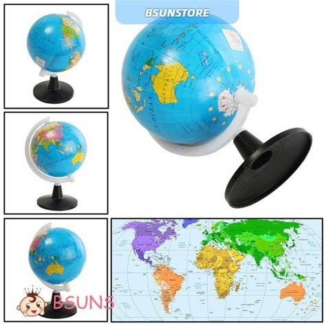 Jual Home Office Atlas Map Geography Tellurion Toy World Globe With