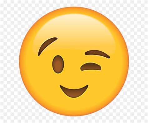 Download Wink Emoji Icon Emoji Island Wink Emoji Png Flyclipart