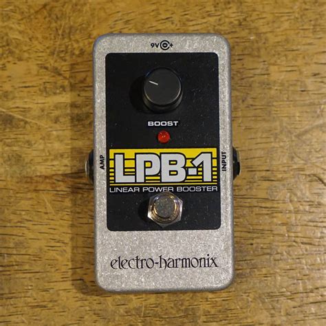 Electro Harmonix Lpb 1 Boost Pedal Used