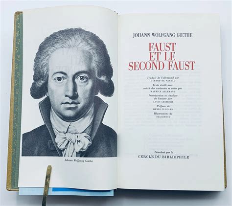 Faust Et Le Second Faust Traduction De Gérard De Nerval Goethe Liouda Livre